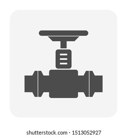 Control Valve Pipeline Icon Use Industry Stock Vector (Royalty Free ...