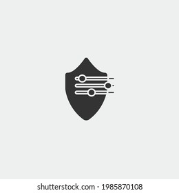 Control vector icon illustration sign
