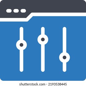 control Vector illustration on a transparent background.Premium quality symmbols.Glyphs vector icon for concept and graphic design.
