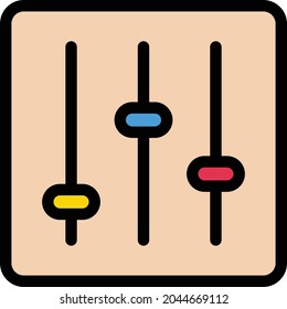 control vector line colour icon