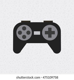 control video game isolated icon vector illustration design