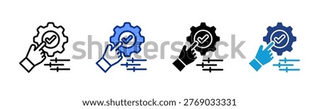 Control web icon with multiple style collection