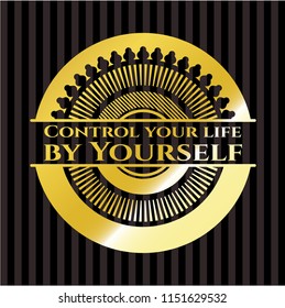 Control your life by Yourself shiny emblem