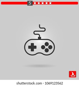 controle game vector icon