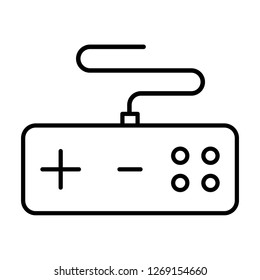 controller console on white background