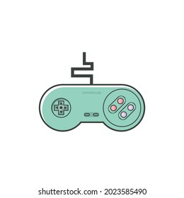 controller game illustration vector  EPS 10 editable perfect for gaming ads and icon gaming size artboard 3000 x 3000