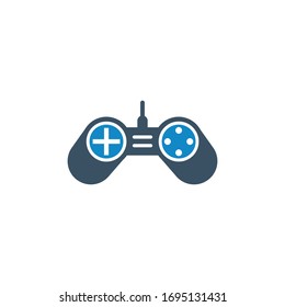 Controller, game pad icon (vector illustration)