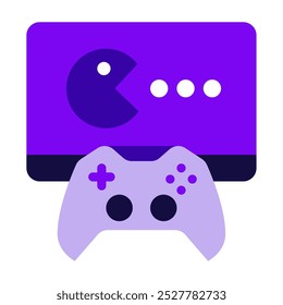 Controller Gaming vector icon illustration
