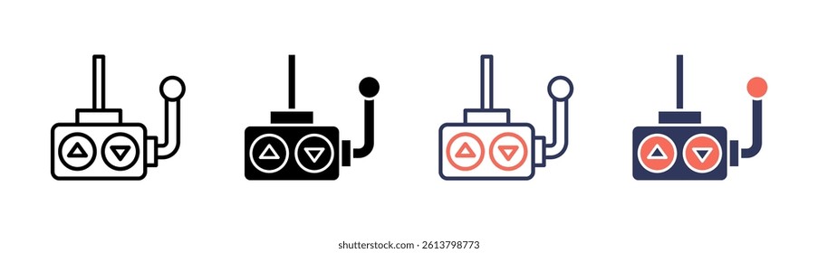Controller Icon Element For Design And Vector