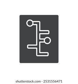 Controller icon flat and simple set design