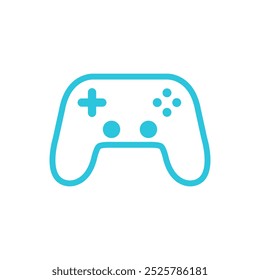 Controller icon. Isolated on white background. 