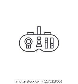 Controller icon. Joystick symbol modern, simple, vector, icon for website design, mobile app, ui. Vector Illustration