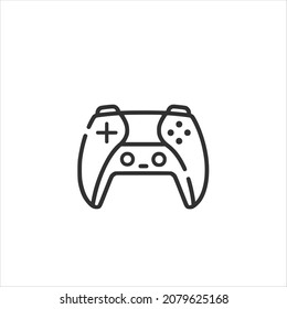 Controller - icon vector icon. Editable stroke. Linear style sign for use web design and mobile apps, logo. Symbol illustration. Pixel vector graphics - Vector
