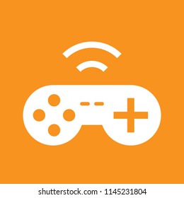 controller, joystick icon, stock vector illustration, EPS10.