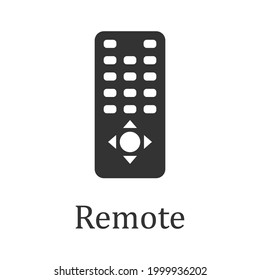 controller remote icon design vector
