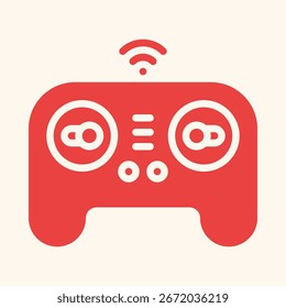 Controller-Symbol Artwork trendy nützlichen Vektor Illustration Design fair bunt background.eps