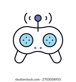 Controller Vector icon stock illustration