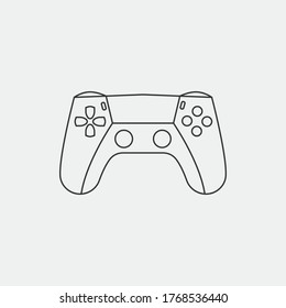 controller vector icon video games joystick