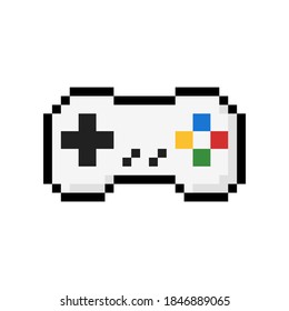 Controller Video Game Play Retro Pixel Art