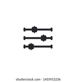 Controls Icon Vector Illustration Eps