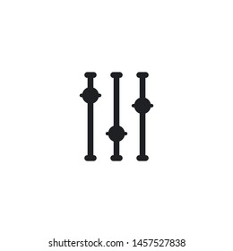 Controls Icon Vector Illustration Eps