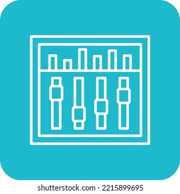 Controls vector icon. Can be used for printing, mobile and web applications.