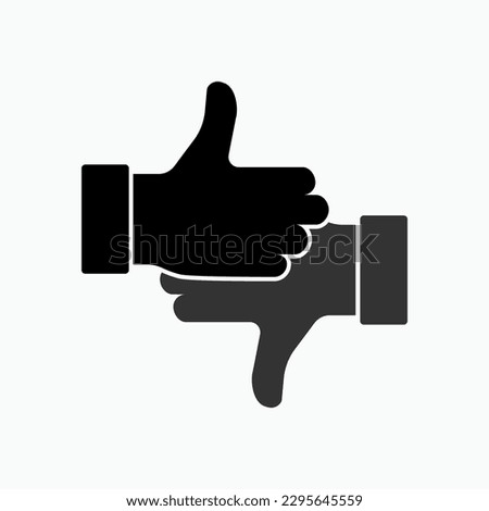 Controversial Icon. Contentious, Dispute. Contended Symbol.