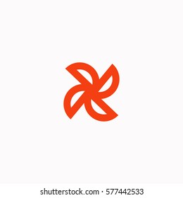 Convection  icon Vector design. Colored illustration.