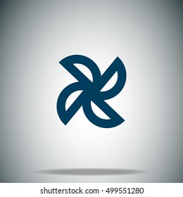 Convection vector icon