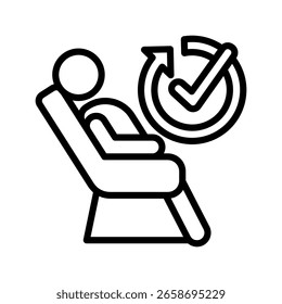 Convenience icon line vector illustration