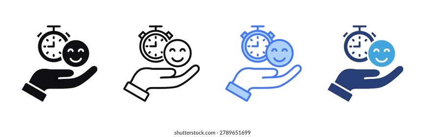 Convenience icon sheet multiple style collection