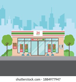 Convenience Store In The City