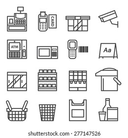  Convenience Store Equipment  Icon