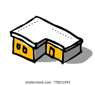 Convenience store isometric