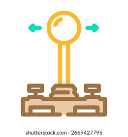 convenient controls color icon vector. convenient controls sign. isolated symbol illustration