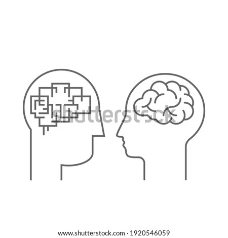Convergent vs Divergent way of thinking  differences illustration