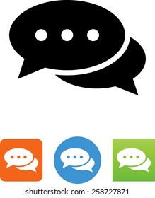 Conversation bubbles icon