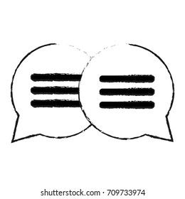 conversation bubbles icon image 