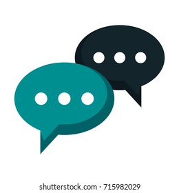 conversation bubbles icon image 