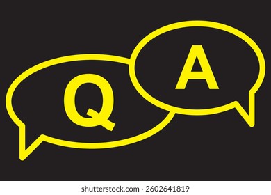 Conversation chat outline icon. linear style sign for mobile concept and web design. Dialogue with question mark simple line vector icon. FAQ Symbol, logo illustration. 