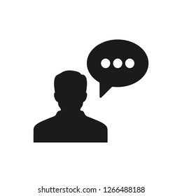 CONVERSATION ICON CONCEPT