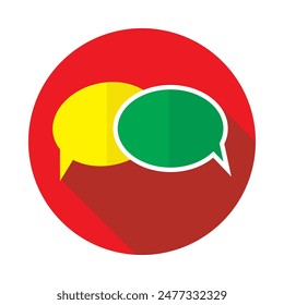 conversation icon design vector illustration