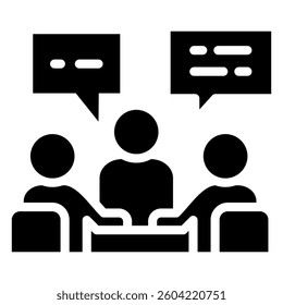 Conversation Icon Element For Design