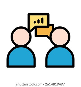 Conversation Icon Element For Design