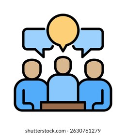 Conversation Icon Element for Design