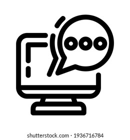 conversation icon or logo isolated sign symbol vector illustration - high quality black style vector icons
