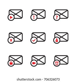 Conversation icon set, Contains such Icons as communication, element, connection, speech, message