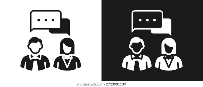 Unterhaltungs-Symbol-Set Glyphe auf weißem und schwarzem Hintergrund