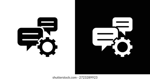 Unterhaltungs-Symbolblatt Schwarz-Weiß