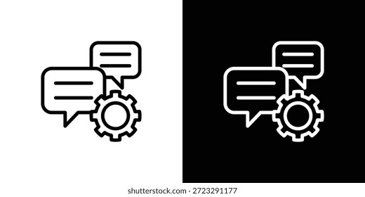 Unterhaltungs-Symbolblatt Schwarz-Weiß